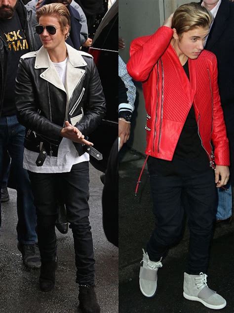 ysl jacket justin bieber|Bella Hadid and Hailey Bieber Wore 2025's First Jacket Trend.